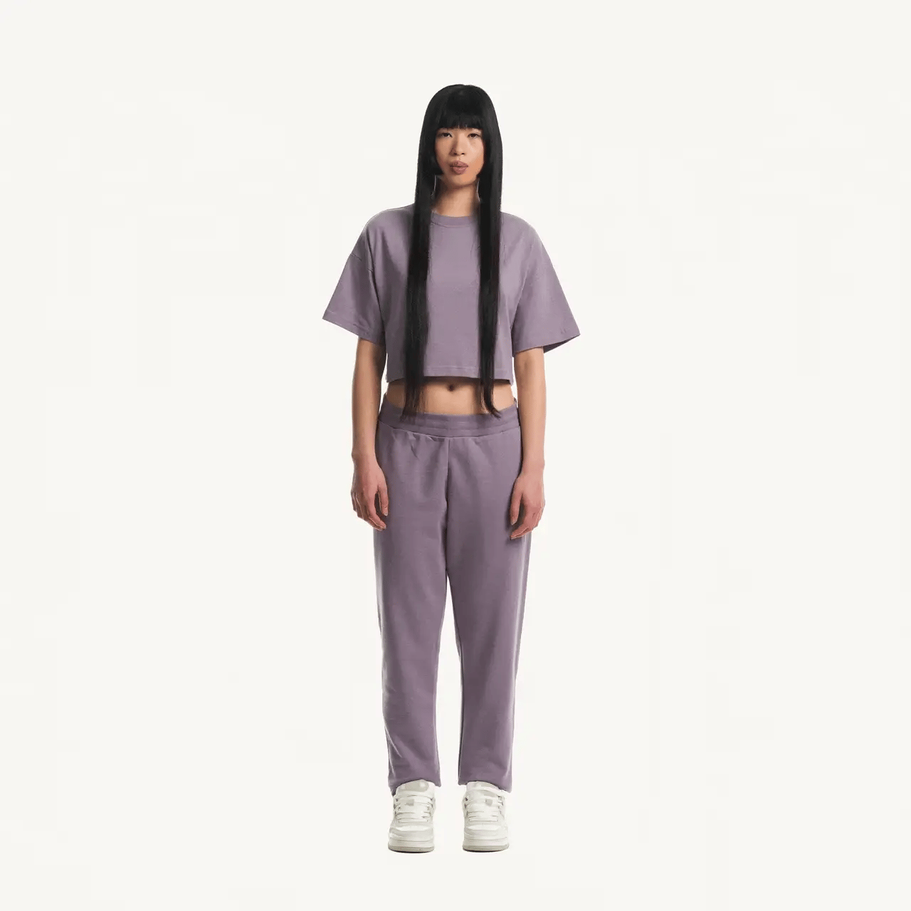 Vintage Zwart / S JASADIRANA™ VINTAGE OVERSIZED CROP TEE